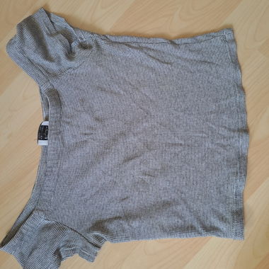 Grey Zara Crop Top