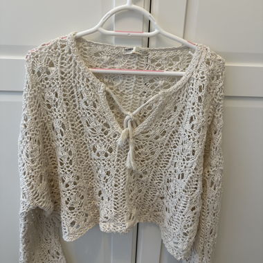 Pull au crochet