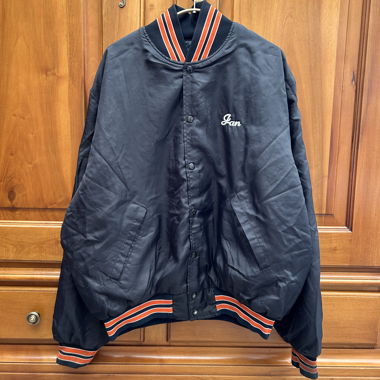 Black college jacket