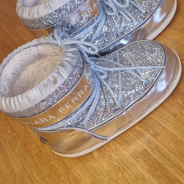 Moon boots Chiara Ferragni 38-40 silver