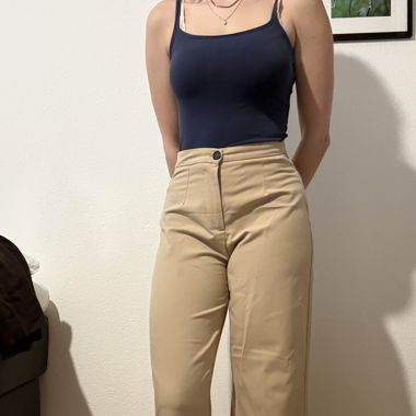 Beige pants