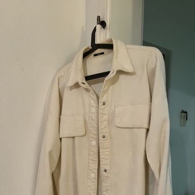 Cordjacke weiss