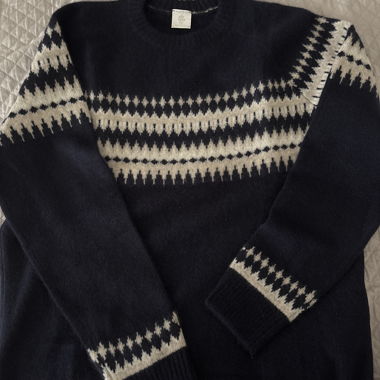 Eleventy-Blaues Kaschmirpullover