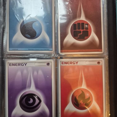 Set de Cartes Énergie Pokémon 2003