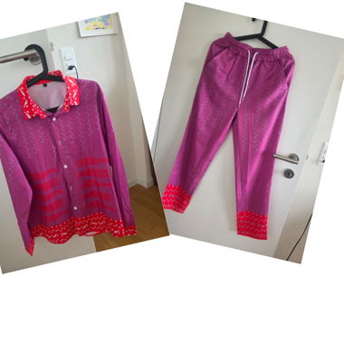 Damenhemd- und Hosen-Set Grösse s