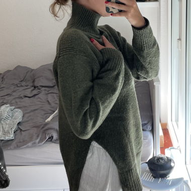H&M pullover Grün S