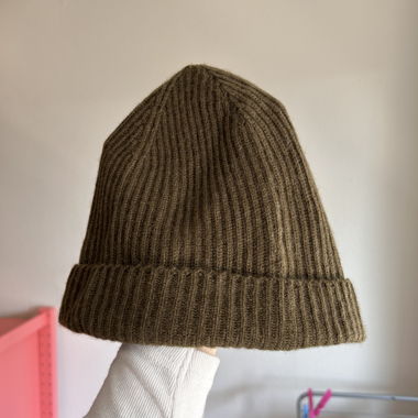 100% cashmere beanie