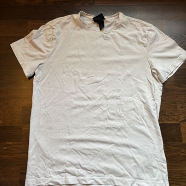 H&M slim fit shirt weiss