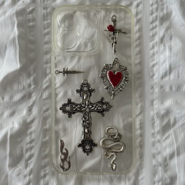 Decorated iPhone 15 Pro Max Case