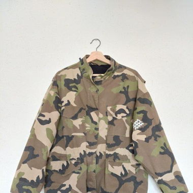 Camouflage Denim Jacket