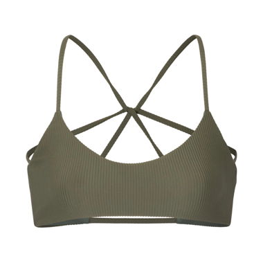 Haut de bikini femme neuf olive