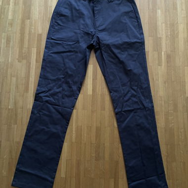 Pantaloni chino grigio-blu