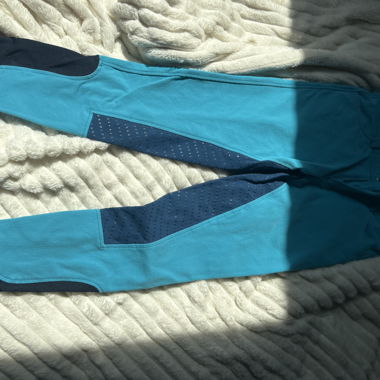 Turquoise Riding Breeches