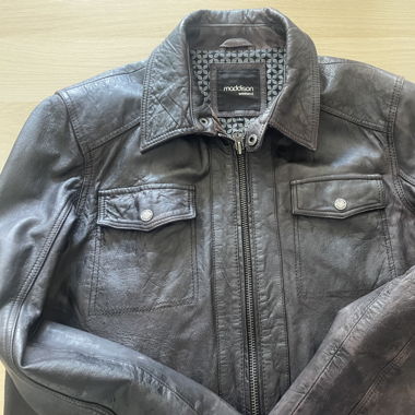 Lederjacke