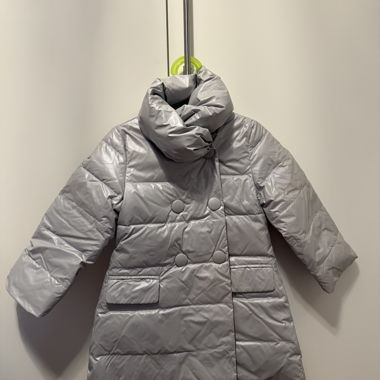 Cappotto imbottito bimba grigio BIMBUS 3-4a