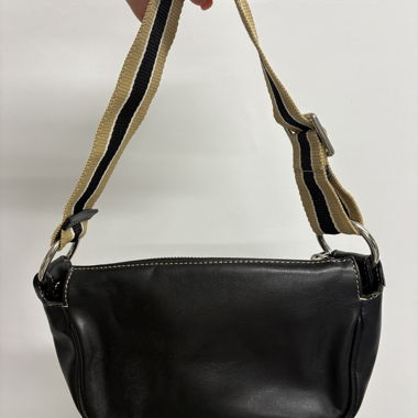 Borsa a tracolla ELLE nera minibag y2k