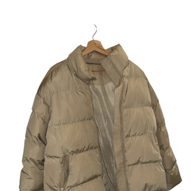 Beige Winterjacke