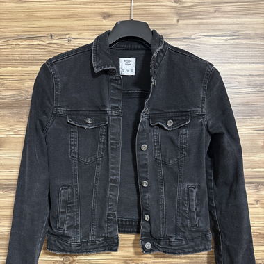 Blouson jeans noir 