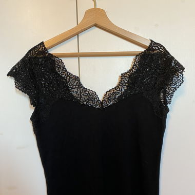 Top dentelle Morgan noir M