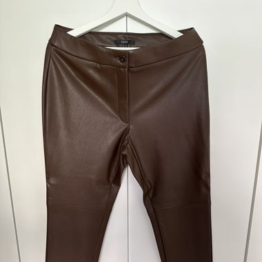 Esprit Lederhose braun