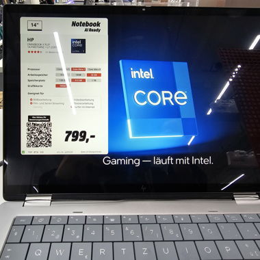 HP Pavilion x360 14" Intel Core notebook