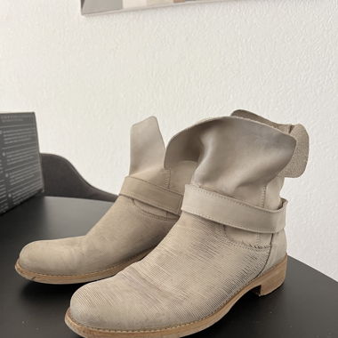 Lederstiefel Damen 38