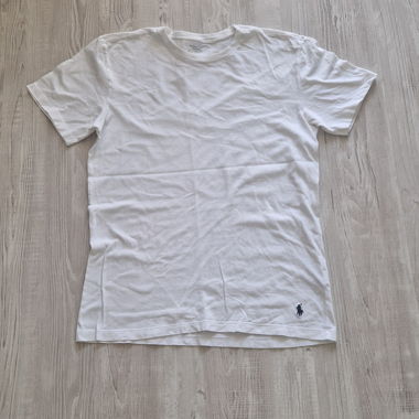 T-shirt polo blanc
