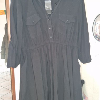 Abito camicia nero TORRID