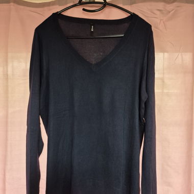 Maglione blu navy Chicoree XL