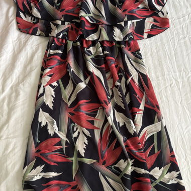 Floral Bustier Dress