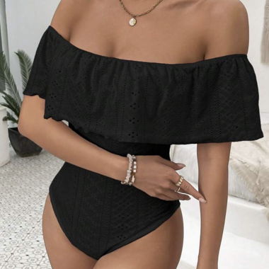 Body in pizzo nero