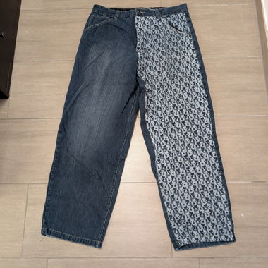 Auffällge Vintage Baggy von Pelle Pelle (W38)