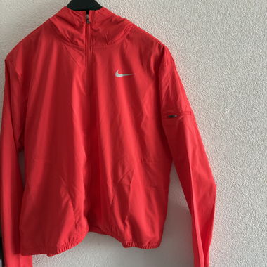 Veste running Nike rouge