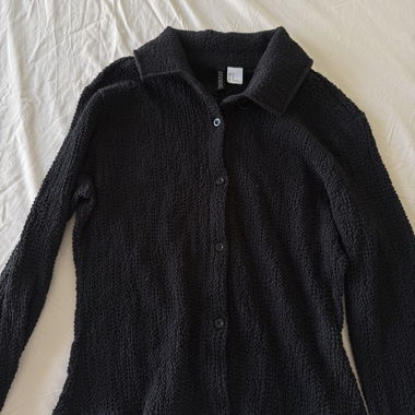 Cardigan nero in maglia H&M