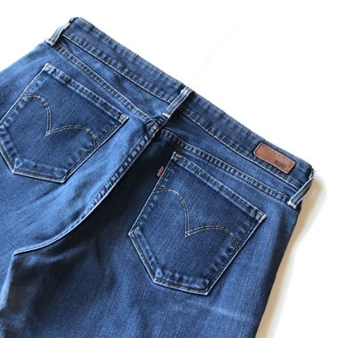 Jeans Levis Demi Curve Blue Women W31 L32