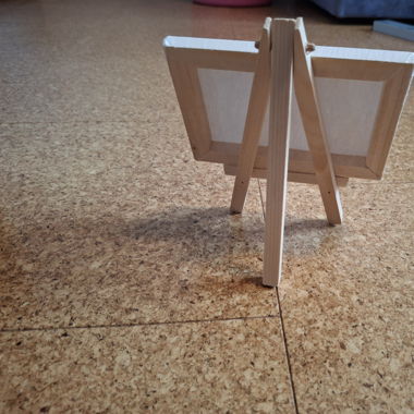 Mini Leinwände mit Ständer
