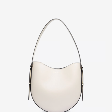 Victoria Beckham Sac hobo en cuir de veau lisse