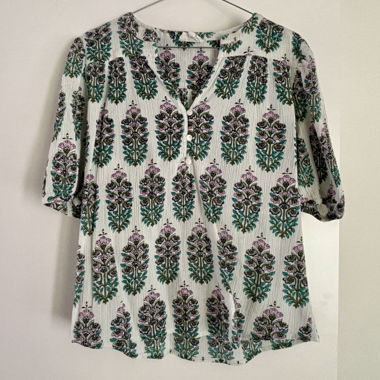 Blusa floreale Maison 123 Paris