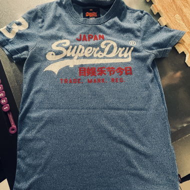T-shirt SuperDry bleu