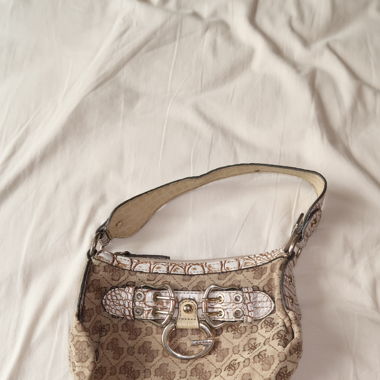 Borsa a Spalla Vintage Y2K Guess Monogramma