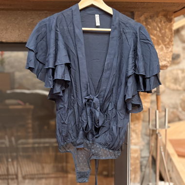 Kimono bleu marine