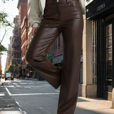 Brown Leather Lederhosen