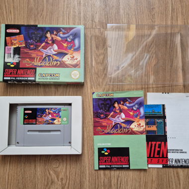Snes Aladdin inkl. OVP und Schutzhülle