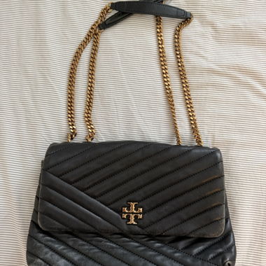 Sac à bandoulière à chaîne noire