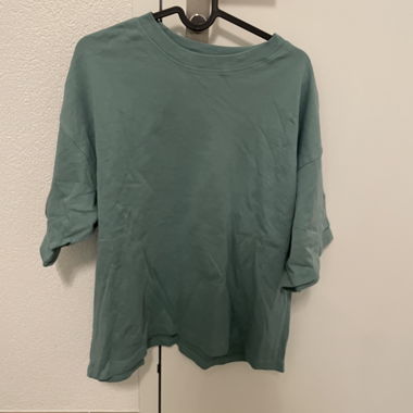 T-shirt oversize verde