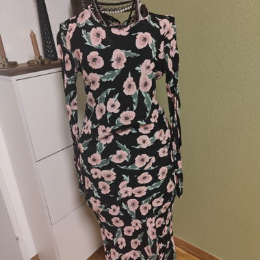 Robe longue cintrée 