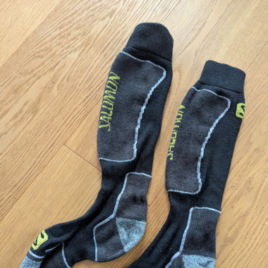 2x Skisocken Salomon Gr. 42 - 44