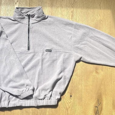Oversized Rework Fleece Pullover size S