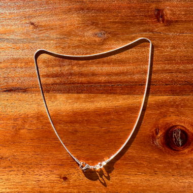 Silver Plated - chain - 40cm