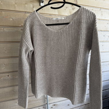 Maglione in maglia lino/cotone